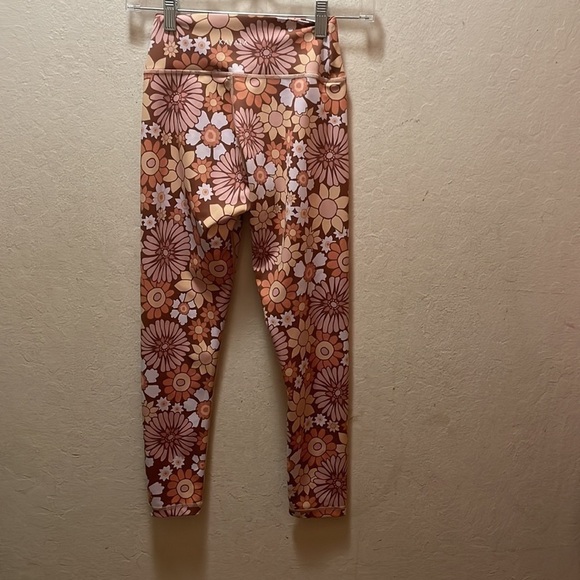 Kavala Flower Power Vintage Leggings Size XS - Picture 4 of 7